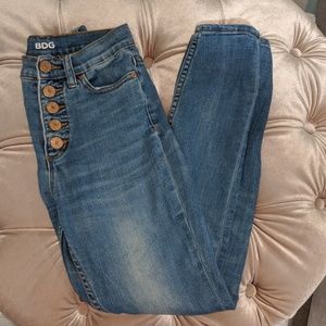 BDG Twig high rise ankle jeans straight 25 medium
